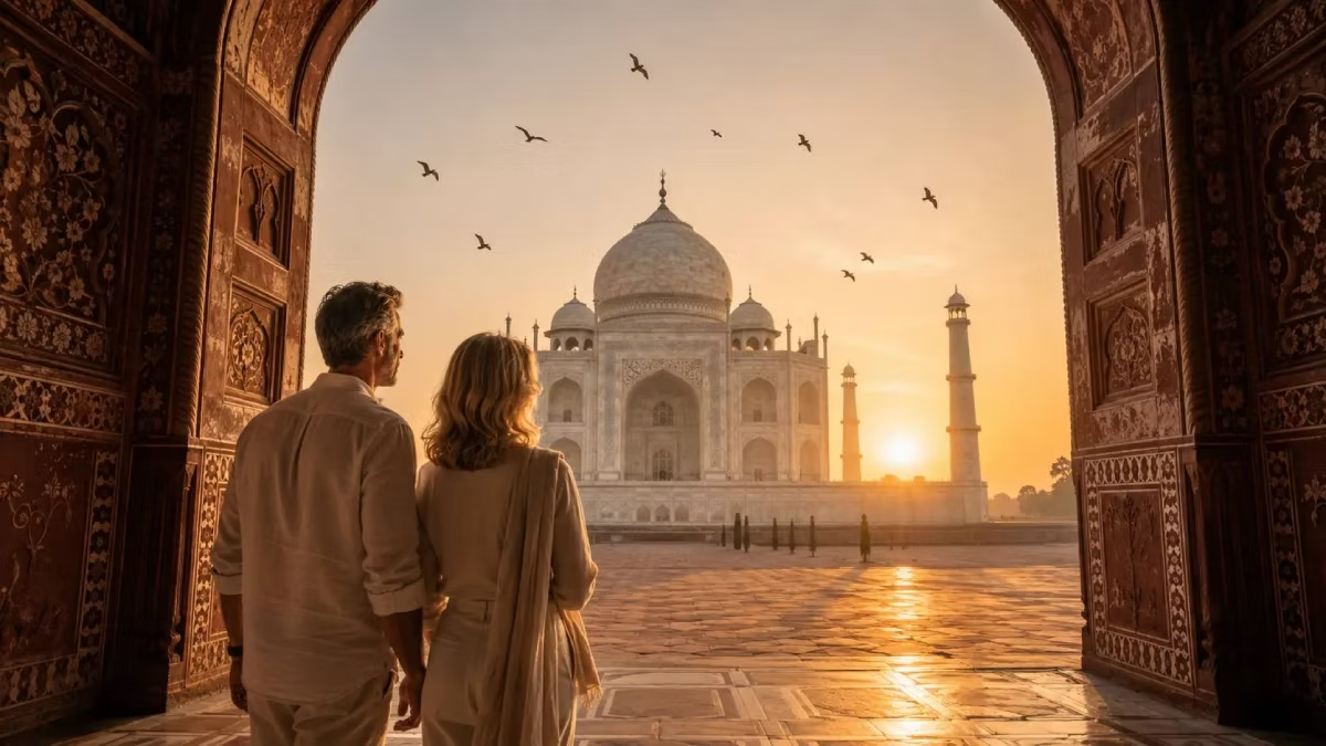 Taj Mahal Day Tour from Jaipur with Car & Entry Tickets