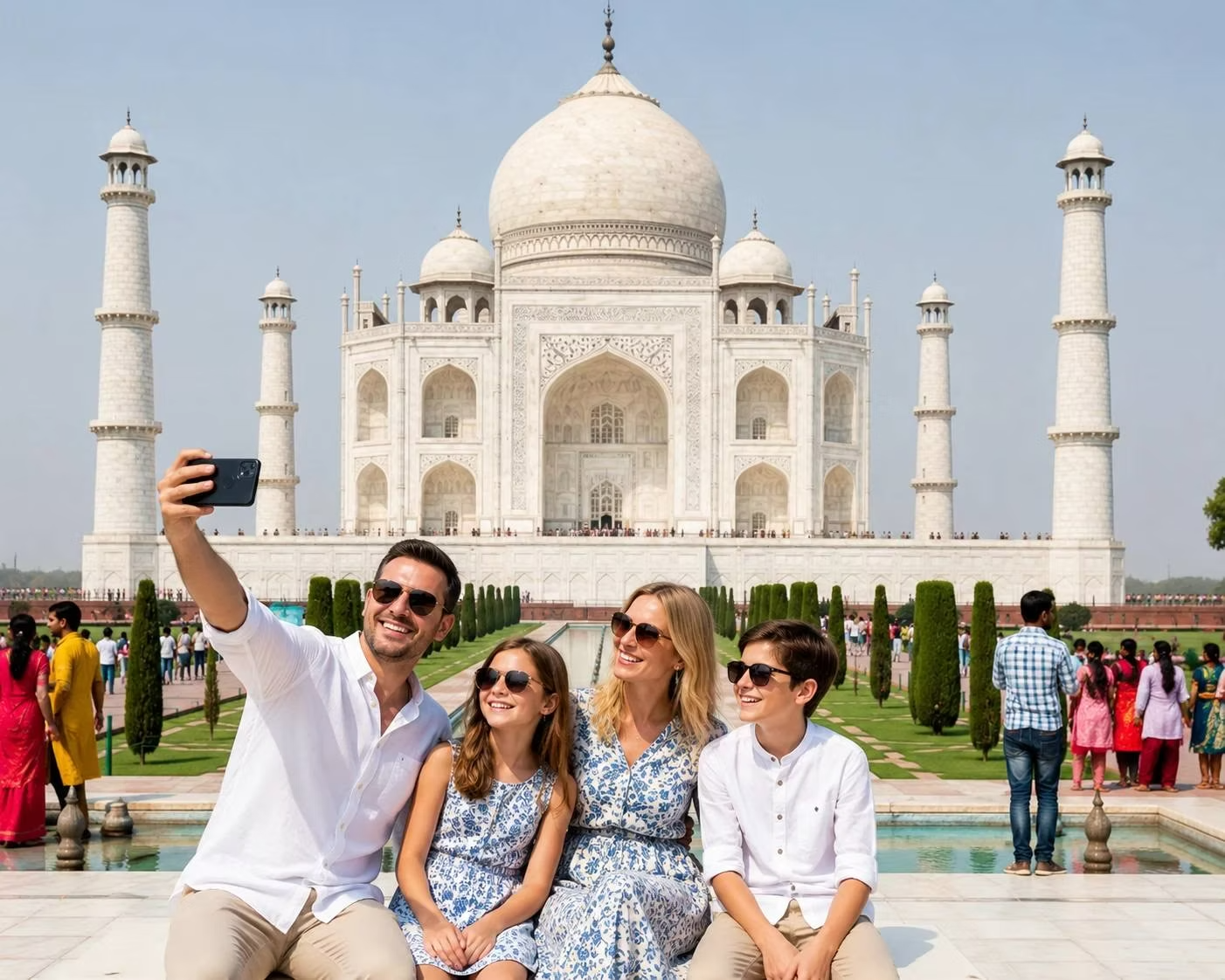 Taj Mahal Day Tour from Jaipur with Car & Entry Tickets